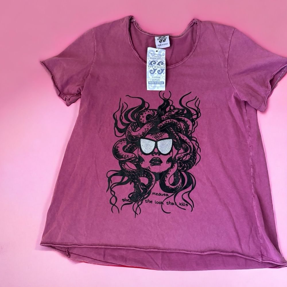Medusa T-shirt Made in Greece
